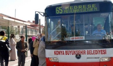 Konya’da 65 yaş üstü ücretsiz ulaşım durduruldu. #EvdeKalÜlkeniKoru