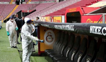 Türk Telekom Stadyumu, derbi öncesi dezenfekte edildi