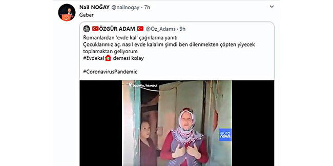 İstanbul Aile Bakanlığı müdürü tepki çeken #Geber paylaşımın ardından görevden alındı