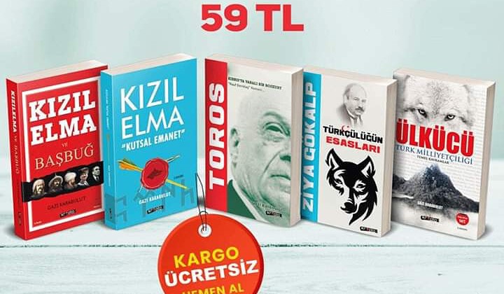 Türk Milleti’nin ve Kızıl Elma ülküsünün kutlu yolculuğu bu kitaplarda
