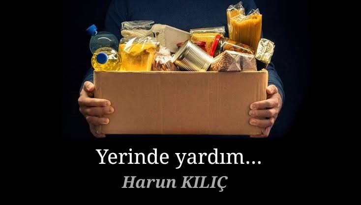 Yerinde yardım…