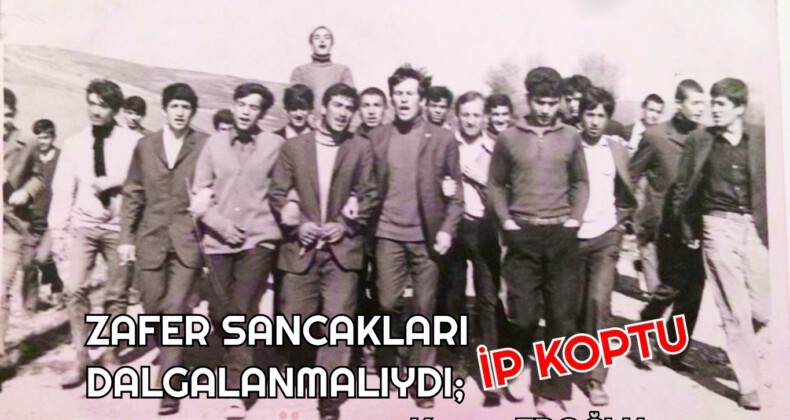 ZAFER SANCAKLARI DALGALANMALIYDI; İP KOPTU