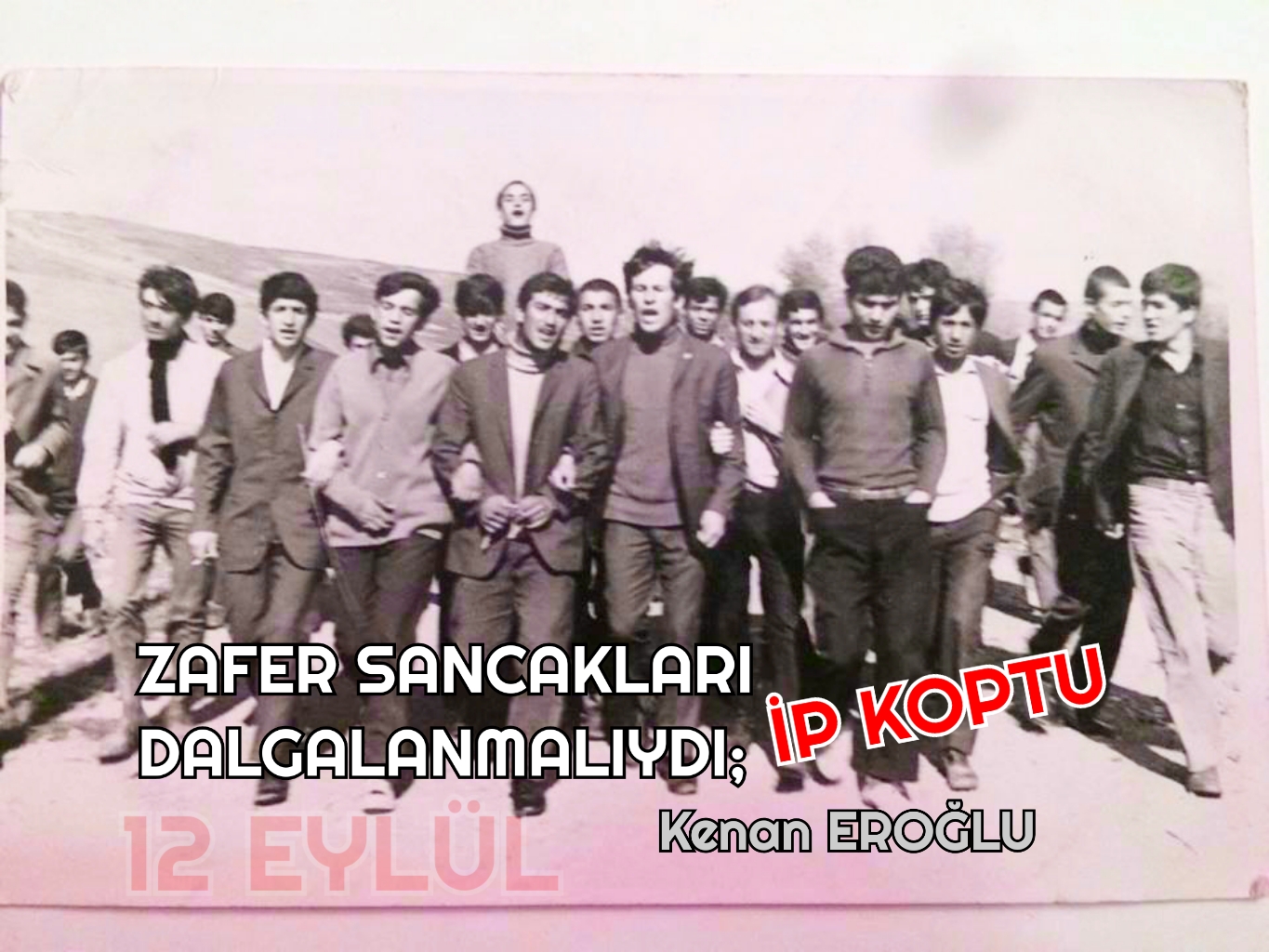 ZAFER SANCAKLARI DALGALANMALIYDI; İP KOPTU