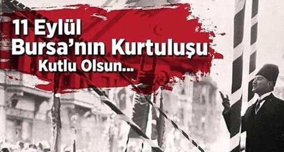 MHP Bursa İl Başkanı Kalkancı 11 Eylül Bursa’nın Kurtuluşu için mesaj yayınladı