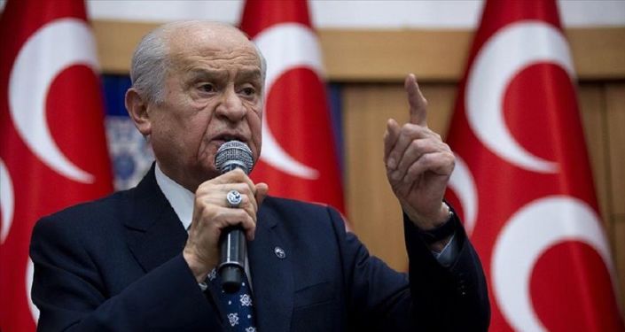 Devlet Bahçeli meclisteki ihaneti dinlemedi: Anayasa Mahkemesi’nin yapması gerekeni yapıyorum