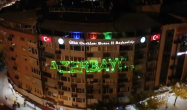 Bursa Ülkü Ocakları’ndan Azerbaycan Mesajı