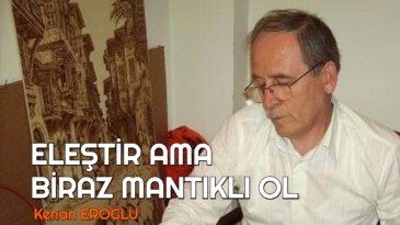 ELEŞTİR AMA BİRAZ MANTIKLI OL