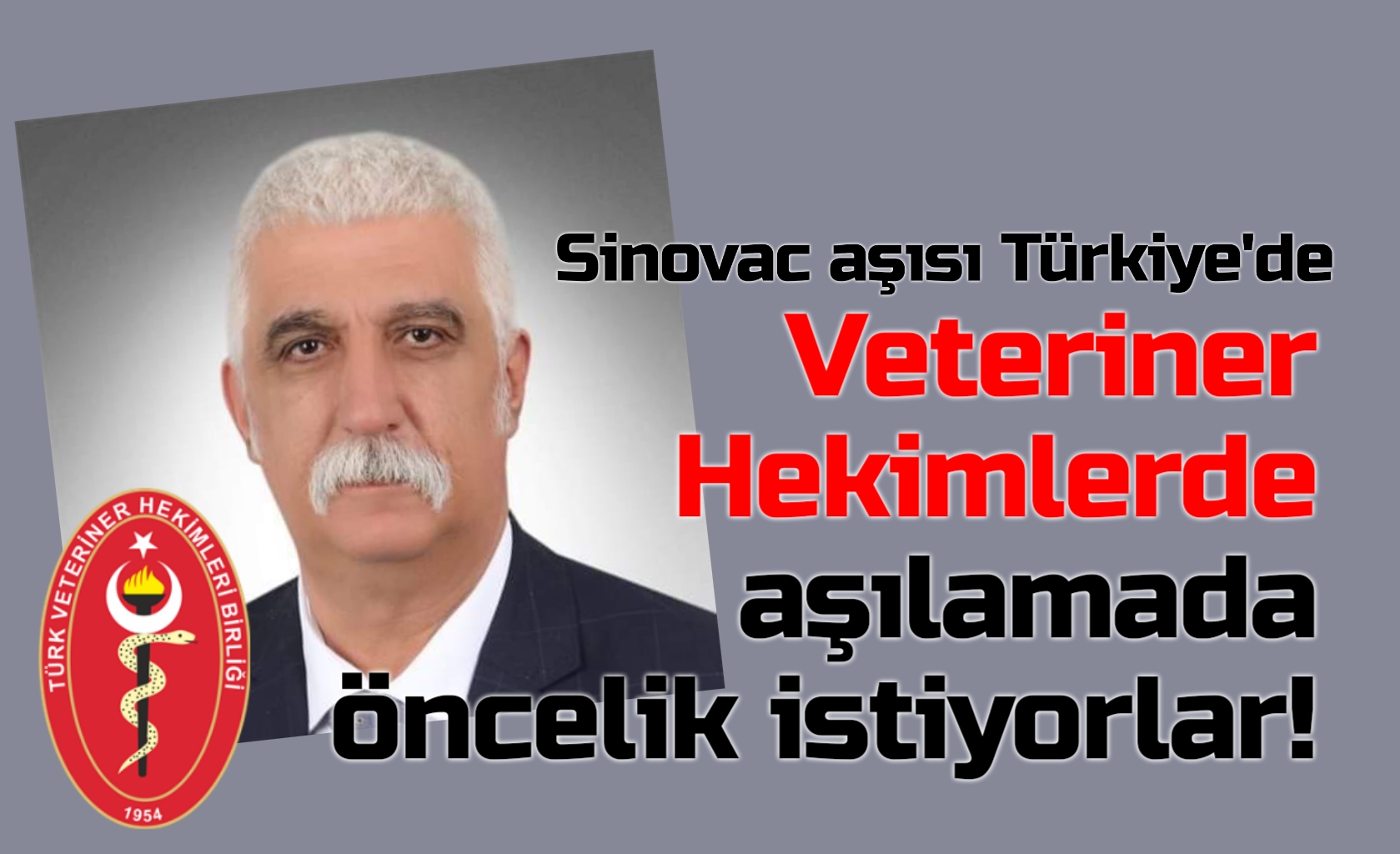 Veteriner Hekimlerde aşılamada öncelik istiyorlar!