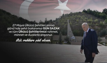 Yıldırım, Ülkücü Şehitlerimiz Milletimizin bayraktarı, davamızın iftiharı olmuşlardır