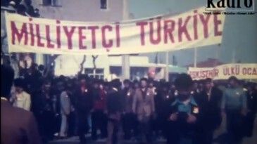 Ülkücü Hareketin 50 bin kişilik Çanakkale Zafer Yürüyüşü – İlk defa yayınlanan görüntüler-