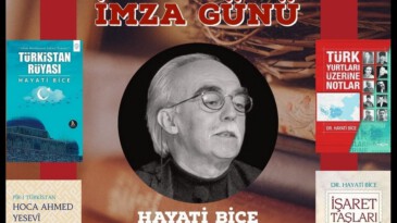 Yazarımız Dr. Hayati BİCE 16. ANKARA KİTAP FUARINDA