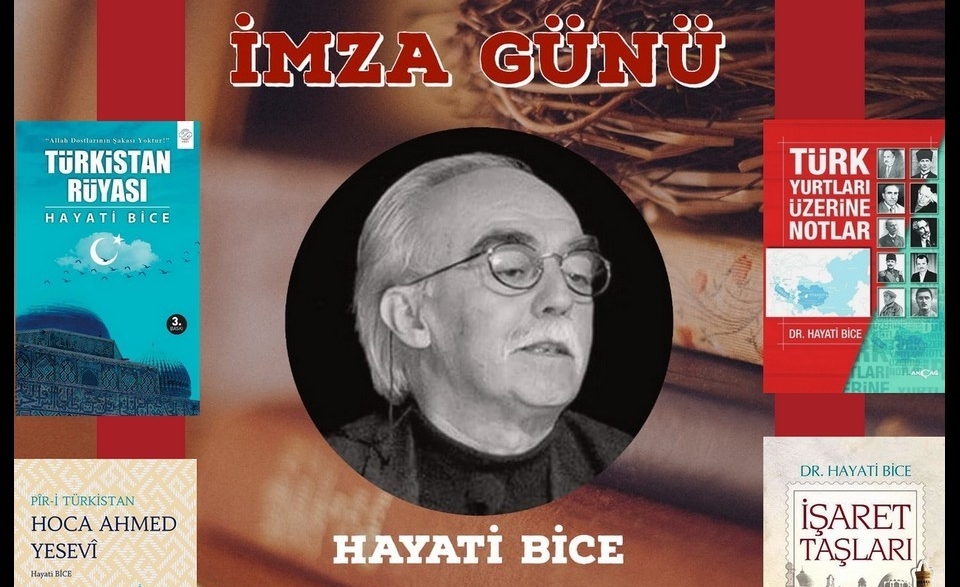 Yazarımız Dr. Hayati BİCE 16. ANKARA KİTAP FUARINDA