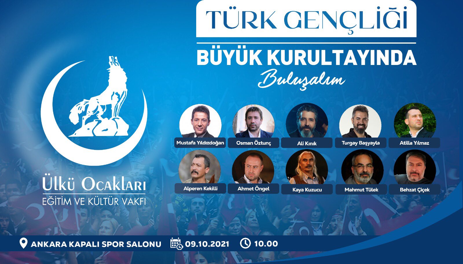 Ülkü Ocakları’nın Gençlik Kurultayı Şölen havasında geçecek