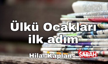 Ülkü Ocakları ilk adım