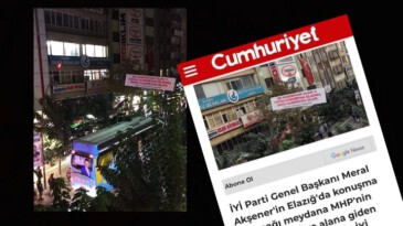 Elazığ’da Cumhuriyet’in İPçi yalanı yatsıya bile kalmadı