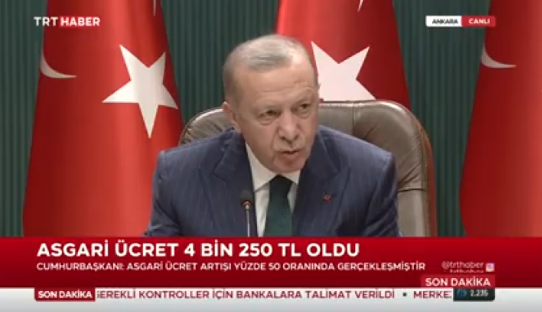 Asgari ücret 4250 TL Asgari ücrette vergiler de kaldırıldı