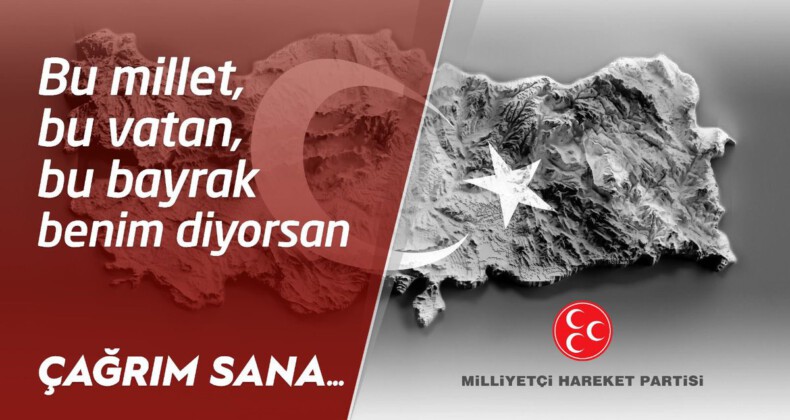 Devlet Bahçeli “Çağrım Sana” kampanyası başlattı