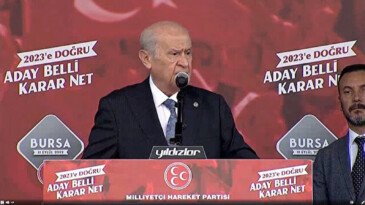 Bozkurtlar Bursa’da! Devlet Bahçeli yüzbinlere konuştu…