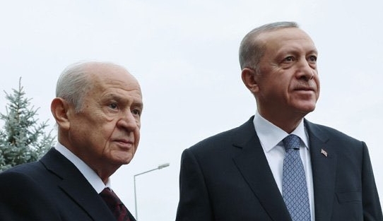 Devletin başı toplandı: Devlet Bahçeli Erdoğan’ı konutunda kabul etti