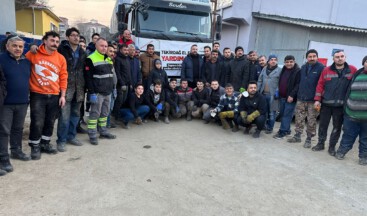 Kansa kan, emekse emek: MHP #Tekirdağ #Süleymanpaşa yardımları ulaştı “Biriz Beraberiz”