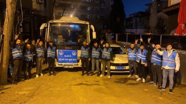 Kansa kan, emekse emek: #İstanbul Ülkü Ocakları yardımlara devam ediyor Türkiye Tek Yürek