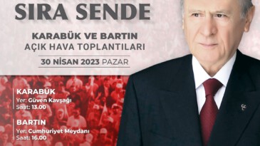 Bozkurtlar Karabük ve Bartın’da