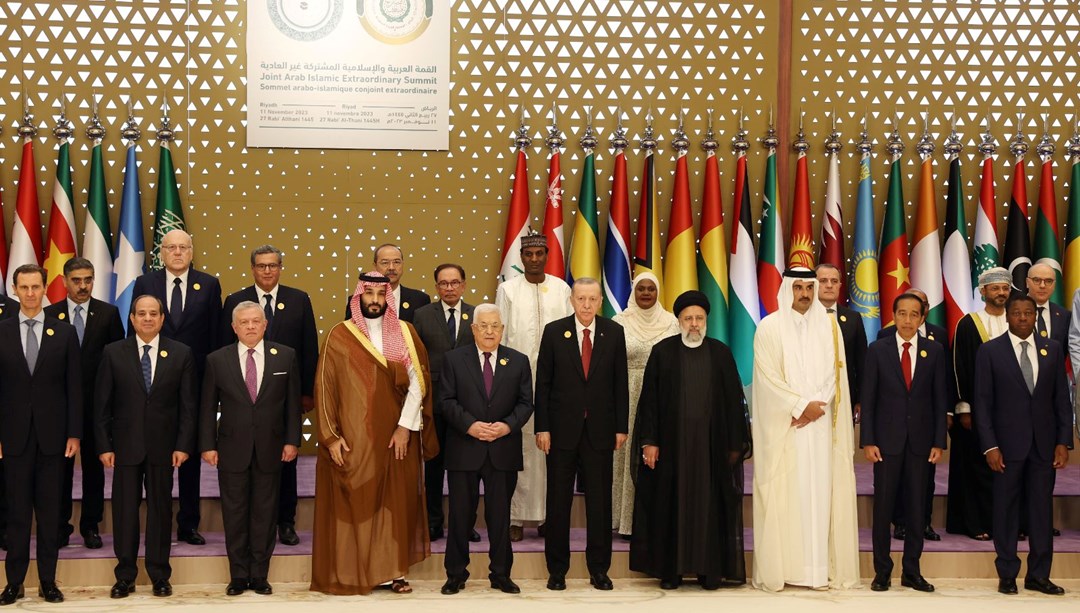 Cumhurbaşkanı Erdoğan’dan Riyad’da Gazze diplomasisi