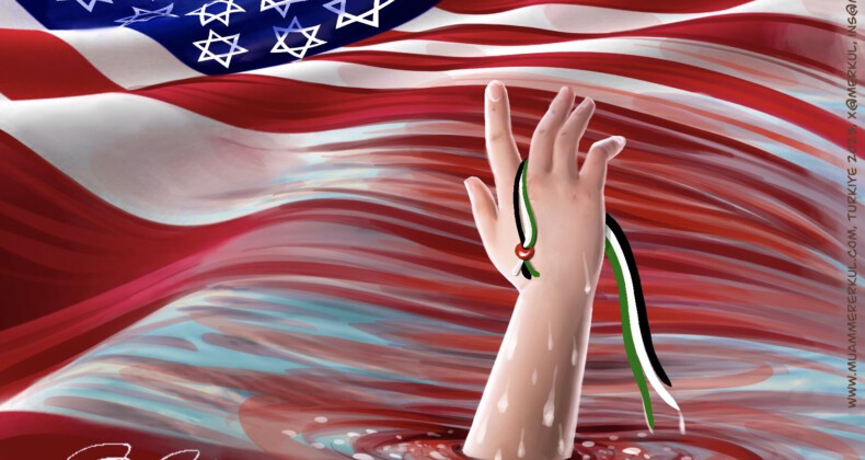 Muammer Erkul çizdi: Kan denizi!..