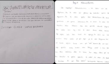 Devletin şefkatli kucağındaki çocuklardan Mehmetçik için mesajlar