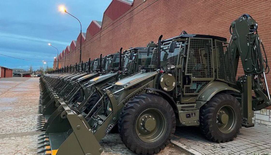 İspanya zırhlı iş makinesi ihracatı