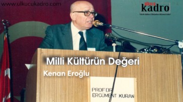 Milli Kültürün Değeri