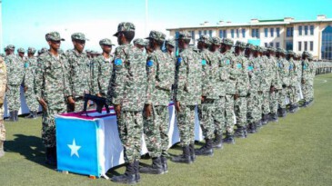 Somali Türk Askerî Eğitim Üssü’nde yemin töreni