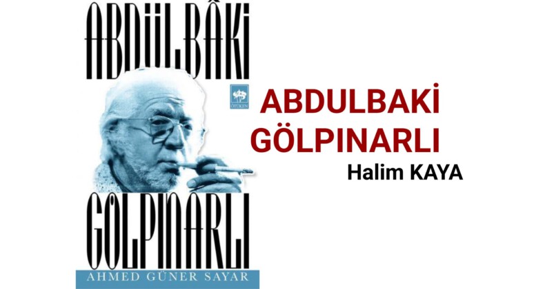 ABDULBAKİ GÖLPINARLI