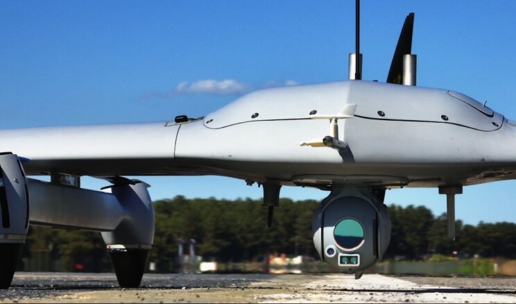 BAYRAKTAR KALKAN VTOL BAYKAR BG-160 KAMERA İLE HAVADA