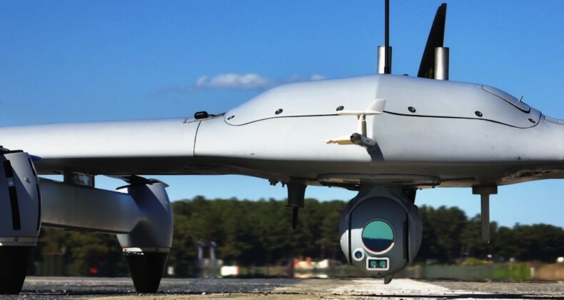 BAYRAKTAR KALKAN VTOL BAYKAR BG-160 KAMERA İLE HAVADA