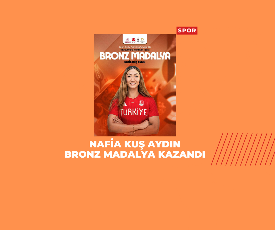 Nafia Kuş Aydın bronz madalya kazandı
