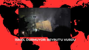 İsrail durmuyor: Beyrut’u vurdu