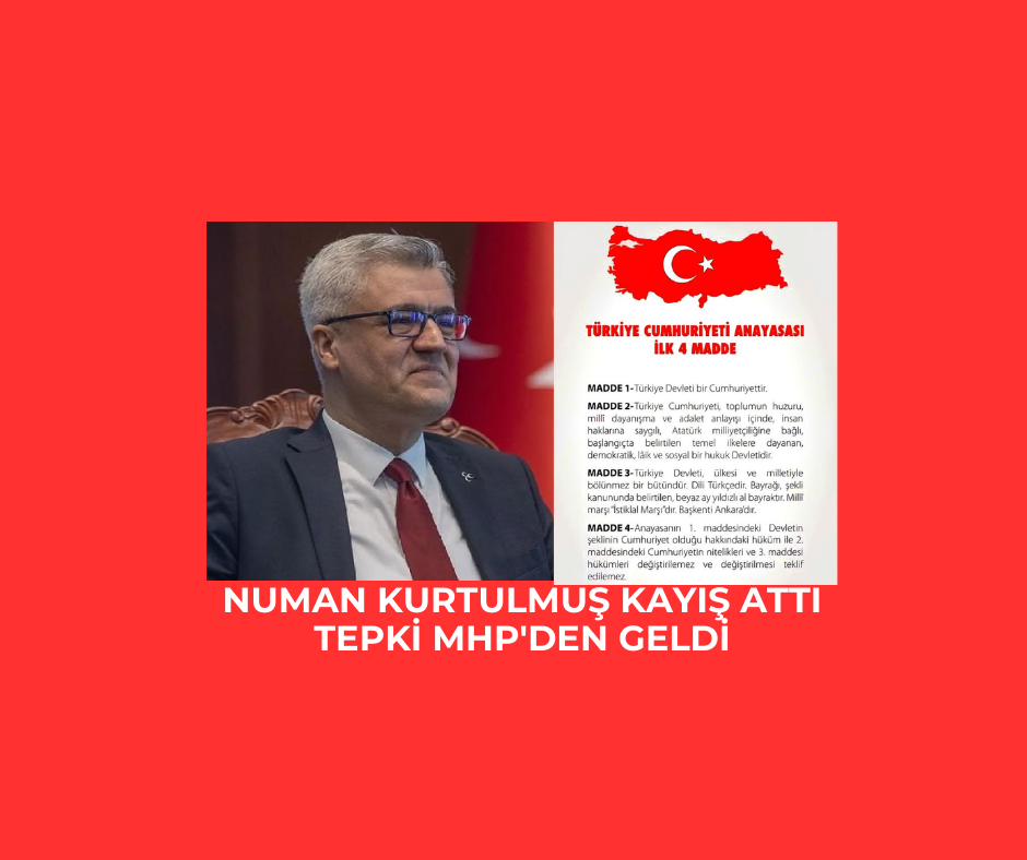 Numan Kurtulmuş kayış attı, tepki MHP’den geldi