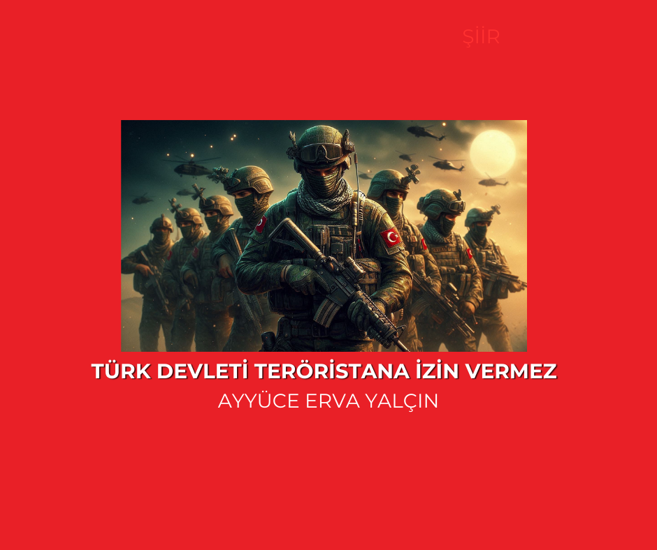 Türk Devleti teröristana izin vermez