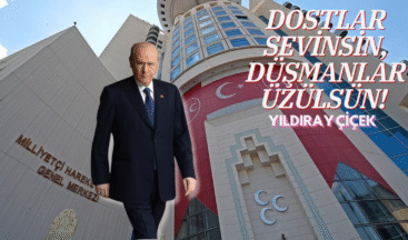DOSTLAR SEVİNSİN, DÜŞMANLAR ÜZÜLSÜN!