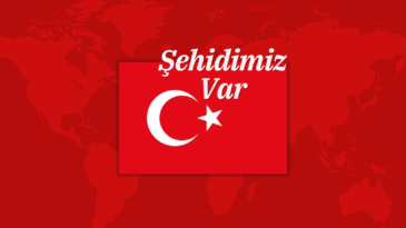 Pençe-Kilit bölgesinde 1 şehidimiz var