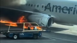 Denver Havalimanı’nda Yolcu Uçağı Alev Aldı, Soruşturma Başlatıldı