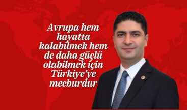 Avrupa hem hayatta kalabilmek hem de daha güçlü olabilmek için Türkiye’ye mecburdur