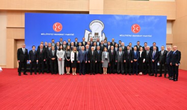 MHP yönetimi “Terörsüz Türkiye” için toplandı