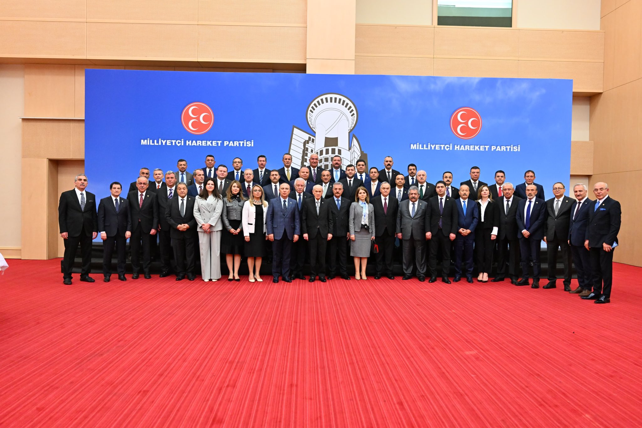 MHP yönetimi “Terörsüz Türkiye” için toplandı