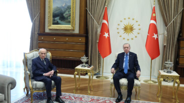 Devlet Bahçeli Beştepe’de