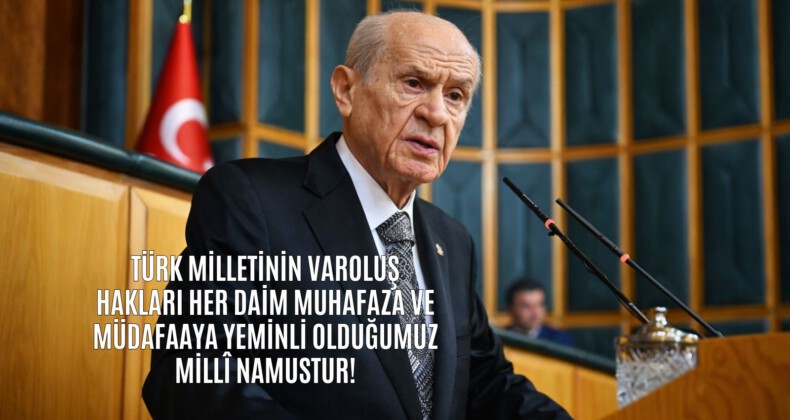 Türk milletinin varoluş hakları, Türkiye Cumhuriyeti’nin kurucu ruhu ve egemenlik hukuku her zaman bakidir, her anlamda canlıdır, her daim muhafaza ve müdafaaya yeminli olduğumuz milli namustur.