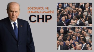 CHP’nin bozguncu ve bunalım havarisi siyasi tavrının Türk devlet ve yönetim hayatına kast etmektedir