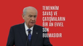 Temennim savaş ve çatışmaların bir an evvel son bulmasıdır