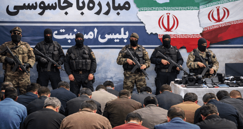 İRAN’DA CASUSLUK OPERASYONU: YÜZLERCE GÖZALTI